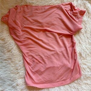 SHEIN Coral Off-Shoulder Backless T Shirt Ladies Small